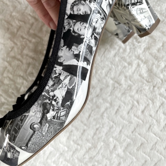 Patent 🖤🤍 Black and White Shoes size 8 - Picture 12 of 13